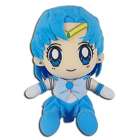 Sailor Mercury Sit - Sailor Moon 7" Plush (Great Eastern) 52181