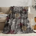 thumbnail image 7 of Ullo0ord Cozy Snowflake Flannel Soft Cozy Flannel Throw Blanket - Winter Decor for Couch Bedroom, Perfect Christmas Gift, 7 of 7