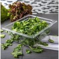 thumbnail image 3 of Soro Essentials- Half Size 4" Deep Polycarbonate Food Pan Clear Color- Commercial Food Pan with Capacity Indicator Stackable Food Storage Containers Restaurant Supplies Hotel Pan, 3 of 5