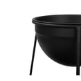 thumbnail image 3 of Macetero Zavat grande - Negro Weik Industrial, 3 of 4