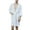 White, variant on Men's Waffle Bath Robe Long Robe Thin Medium Fall Comfy Kimono Bath House V Neck Soft Knee Length Grey Medium-Large