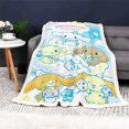 thumbnail image 3 of Cinnamoroll Custom Modern Reactive Printing  Blanket  And Throws Fluffy Winter Anime Plush Kawaii Furry Children  Printed ZR, 3 of 7