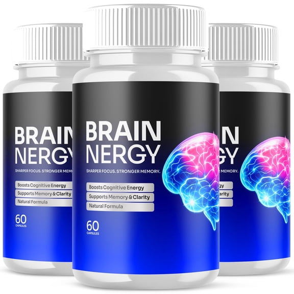 Brain Nergy Advanced Formula Brain Support Pills Maximum Strength Supplement 180 Capsules