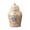 thumbnail image 1 of Tarro de jengibre de cerámica de estilo chino Almacene sus Decoración de la sala de estar Regalo para bodas, Almacenamiento de té EstiloB, 1 of 8