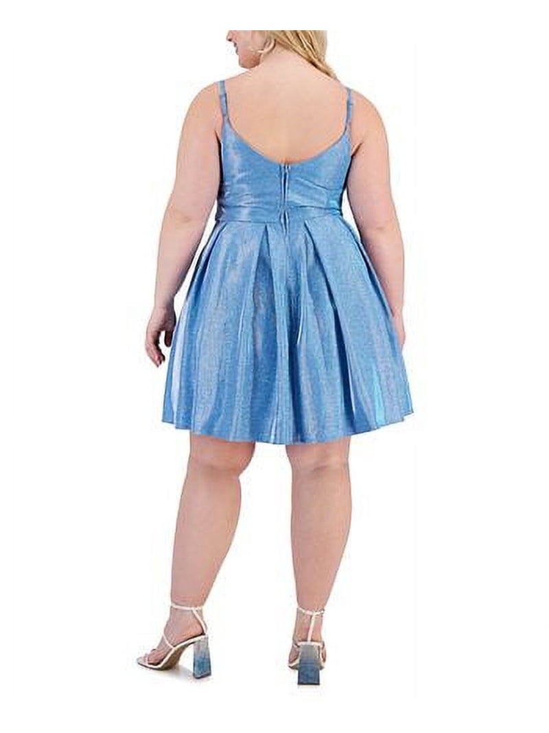 B. Darlin Womens Plus Glitter Mini Fit & Flare Dress - Walmart.com B. Darlin Womens Plus Glitter Mini Fit & Flare Dress - Walmart.com
