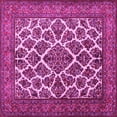 thumbnail image 1 of Ahgly Company Indoor Square Persian Pink Traditional Area Rugs, 5' Square, 1 of 4