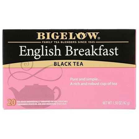 Pack of 2 - Bigelow Tea English Breakfast 20 Bags