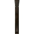 thumbnail image 3 of Ekena Millwork 2"W x 12"D x 15"H Miller Wrought Iron Bracket, (Triple center brace), Antiqued Bronze, 3 of 9