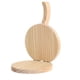 thumbnail image 1 of Máquina para hacer tortillas de madera, máquina para hacer masa para dumplings con prensa de madera, prensa para dumplings de madera con molde redondo, para cocina y restaurante Banban ShuxiuWang 8390612299803, 1 of 1