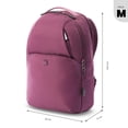 thumbnail image 3 of TOTTO Mochila Mediana - Reforzada para Mujer Porta Laptop 15 con Bolsillo Secreto | Escuela - Oficin vino M, 3 of 7
