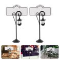 thumbnail image 3 of 2Pcs Wedding Table Cards Holders Table Picture Stands Table Menu Memo Clips, 3 of 8