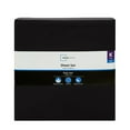 thumbnail image 5 of Mainstays Easy Care 300 Thread Count Bed Sheet Set, King, Rich Black, 5 of 7