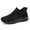 Black, variant on REUR RO RO Women's One Step Laceless Comfortable and Fashionable Sports Shoes Lightweight and Casual Walking Shoes