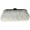 thumbnail image 3 of Evening Clutch Purses Rose Shaped Handbags Pleated Silk Elegant Floral Purse for Women Wedding Party, 3 of 6