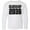 AA-White, variant on Inktastic Class of 2036 in Black Outlined Text Long Sleeve Youth T-Shirt