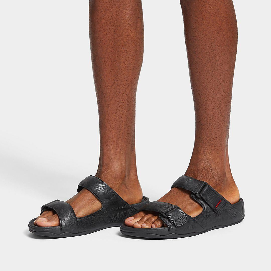 FitFlop Men's Gogh Moc Adjustable Strap Slide Sandal - Walmart.com