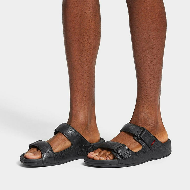 FitFlop Men's Gogh Moc Adjustable Strap Slide Sandal - Walmart.com