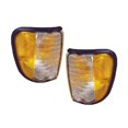 thumbnail image 2 of For Ford Econoline Van Parking / Signal Marker Light Assembly Unit 1992-2003 Pair Driver and Passenger Side | FO2520122 | FO2521122 | F2UZ 13201 A, 2 of 8