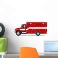 thumbnail image 1 of Ambulance Emergency Fire Truck Wall Decal Wallmonkeys Peel and Stick Decals for Boys (18 in W x 11 in H) WM502704, 1 of 4