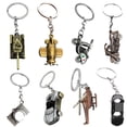 thumbnail image 2 of Llavero colgante de motocicleta para hombres y mujeres, modelo de avión Retro, llavero de coche, llavero de coche, accesorios de bolso, regalo, venta al por mayor, 2 of 4