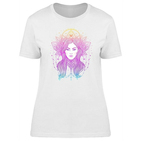 Kokoshnik Style Ornate Woman T-Shirt Women -Image by Shutterstock, Female Medium