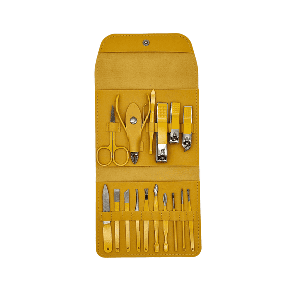 Foot Hand & Nail Care Set by Mariiza (Yellow)