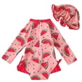 thumbnail image 5 of Miaoju Girls Swimsuit One Piece Size 12-14 Tummy Control Tankini Set Lightweight Cute Floral Print Girls Dress Up Clothes Girls' Swimwear with Print Shorts Cutout Adjustable Straps, 5 of 5