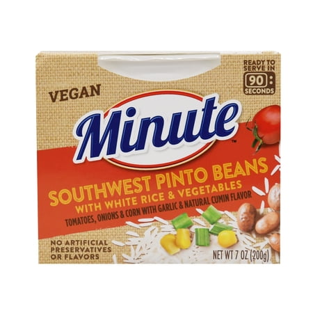 SOUTHWEST PINTO BEANS WITH WHITE RICE & VEGETABLES