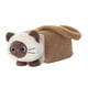 thumbnail image 2 of Porta pañuelos de coche de peluche de gato, decoración suave, accesorios para automóviles, creativo, universal Café, 2 of 8