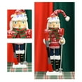 thumbnail image 3 of Milue 15in Wood Christmas Nutcrackers Soldier Ski Figures Toy Ornament for Holiday, 3 of 8