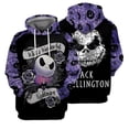 thumbnail image 1 of Sudadera con capucha animada Pesadilla antes de Navidad serie 3D cosplay anime jersey estampado 3D sudadera para hombre, 1 of 1