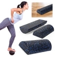 thumbnail image 4 of High Density 30cm Half Round Yoga Roller Semi Circular Foam Support Block for Stretch Training, 4 of 7