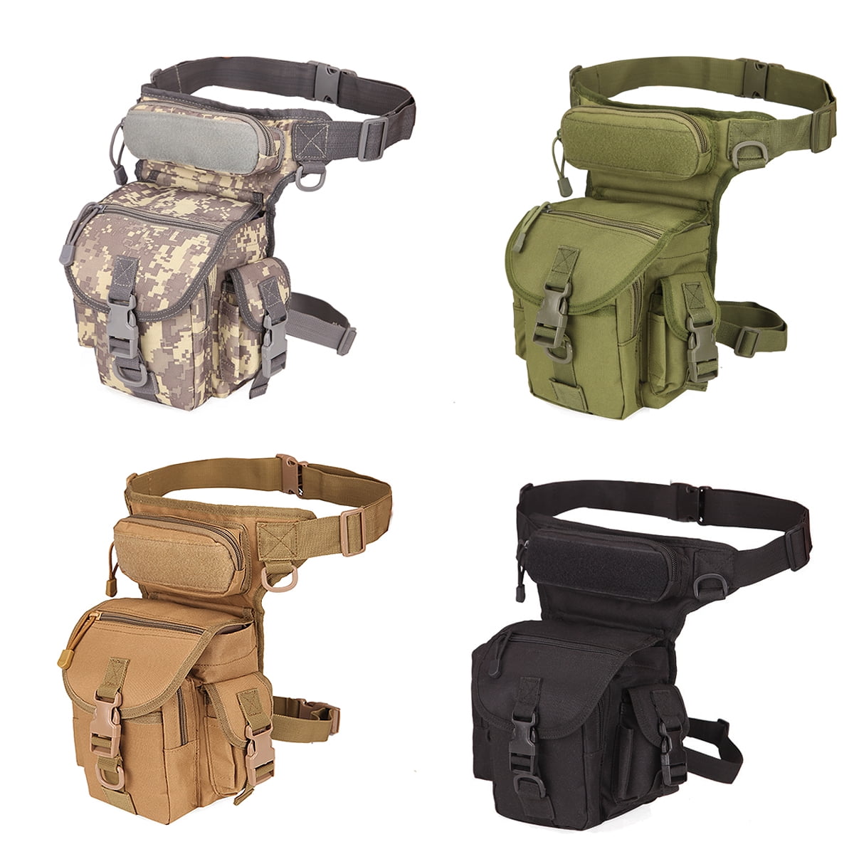 military drop leg bag