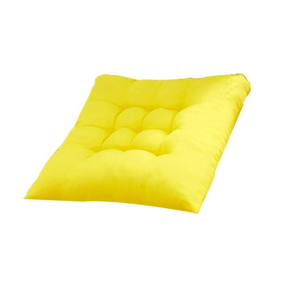 Wosthever Cojín para taburete, almohadilla gruesa para asiento, alfombra sólida, para el hogar, sala de estar, dormitorio, banco, tocador, suelo para Decoración del hogar Amarillo Wosthever HA040509-02