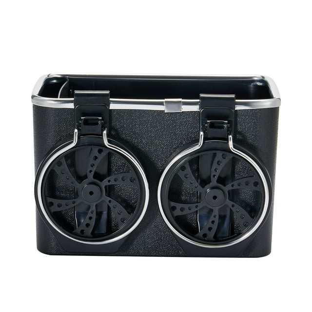 xiaxaixu Car Armrest Storage Box, Car Seat Organizer Multi-functional Car Console Side Organizer for Water Cup, Paper Towels Cellphones