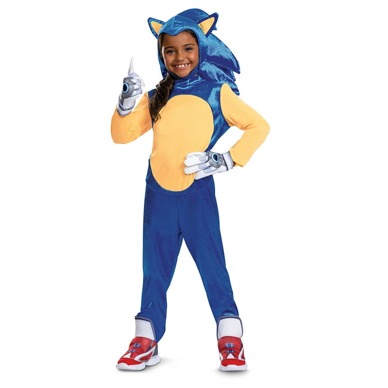 Boys Sonic The Hedgehog Deluxe Movie Costume