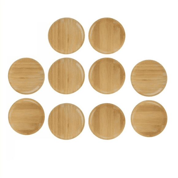 10PCS Wine Glass Charcuterie Topper Wine Glass Charcuterie Board Topper Bamboo Wine Glass Topper Coasters