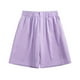thumbnail image 1 of pstuiky Pantalones cortos para hombre, Pantalones cortos de playa holgados para hombre, de color liso, informales, a la moda, con bolsillos, botones y cremallera, 1 of 5