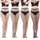 thumbnail image 1 of 4 medias de red de cintura alta para mujer, pantimedias transparentes de cintura alta (talla única), 1 of 5