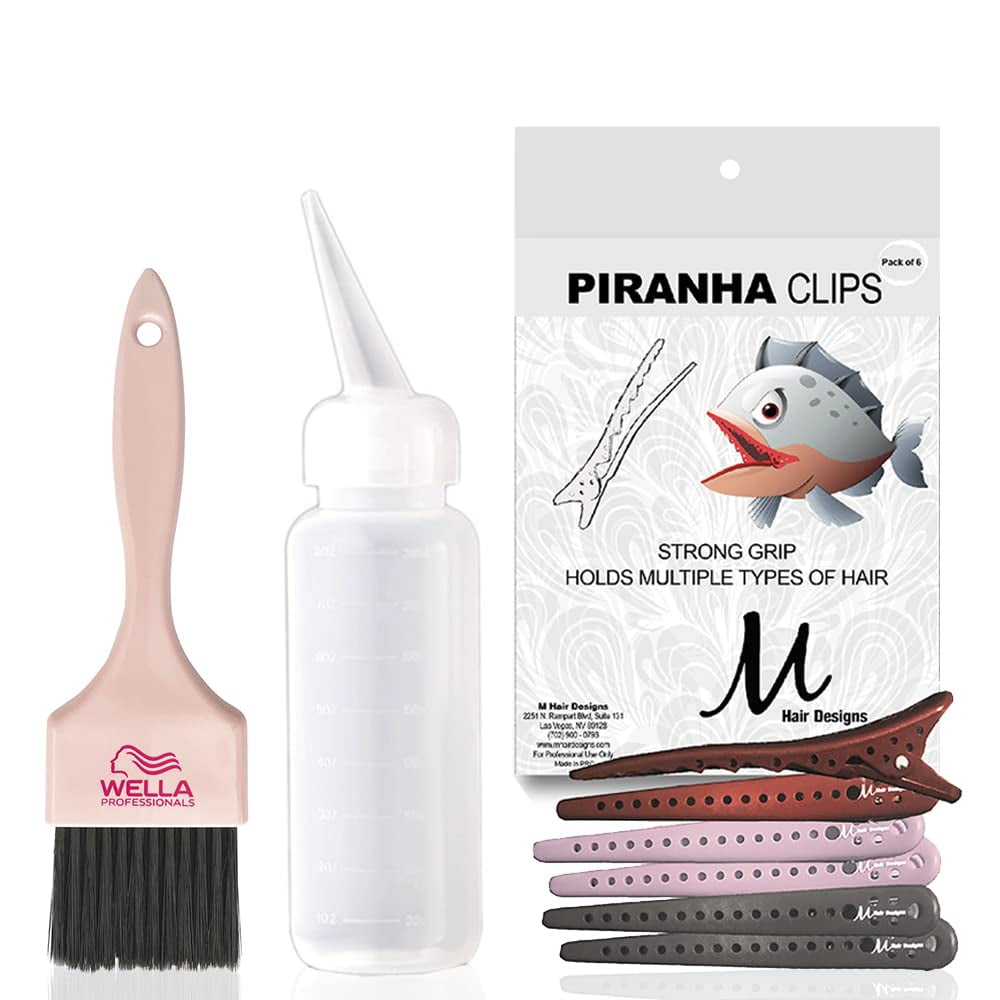 Wella Shinefinity 8oz Applicator Bottle, Shinefinity Tint Brush and M