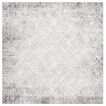 SAFAVIEH Vogue Shawn Abstract Area Rug, Beige/Grey, 6'7" x 6'7" Square