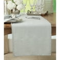 thumbnail image 2 of SARO 15062.LC1672B 16 x 72 in. Rectangle Pompom Design Table Runner  Lilac, 2 of 5