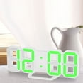 thumbnail image 2 of Amdohai Multifunctional Large LED Digital Wall Clock 12H/24H Time Display With Alarm and Snooze Function Adjustable Luminance, 2 of 8