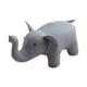 thumbnail image 5 of Taburete para niños, sofá, taburete de té, taburete otomano multifuncional con dibujos animados para cambiar zapatos. elefante gris, 5 of 9