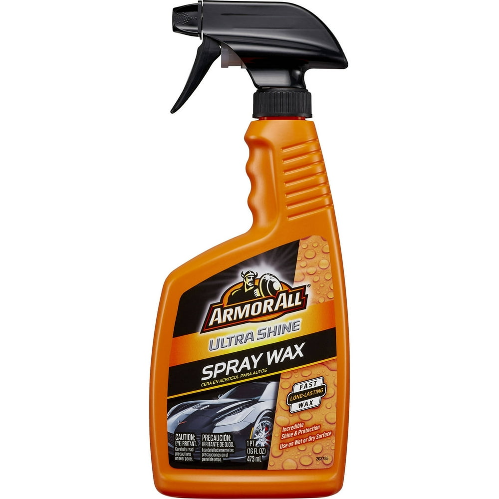 Armor All Ultra Shine Spray Wax, 16 fluid ounces, 18237
