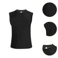 thumbnail image 6 of GARENDE Basketball Chest Protector Vest Chest Protection for Baseball Rugby Softball YL Black, 6 of 9