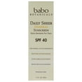 thumbnail image 5 of Babo Botanicals Daily Sheer Sunscreen SPF 40, 1.7 Fl Oz, 5 of 6