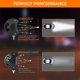 thumbnail image 3 of Barra de luz LED de 7 pulgadas, 240 W, 24000 lm, luces antiniebla, vainas LED todoterreno, luz antiniebla impermeable sumergible AIPROTE, luces de trabajo, inundación, punto súper brillante, haz combi JFHHH pequeña, 3 of 5