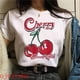 thumbnail image 3 of Camisetas informales de cereza de fresa dulce para mujer, camiseta gótica, camiseta Harajuku de los años 90, Tops de verano, ropa de calle, y2k, 3 of 5