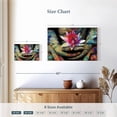 thumbnail image 4 of Elephant Stock Lotus Flower In Hand Wall Art - Horizontal Canvas Wall Art - Living Room Wall Decor - Floral And Botanical Canvas - Gray And Blue Decor - 12" x 8", 4 of 8